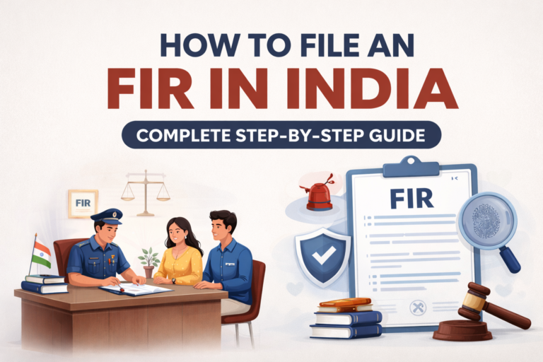 HOW TO FILE AN FIR IN INDIA: A COMPLETE STEP BY STEP GUIDE FOR COMMON PEOPLE | Kollegeneeds