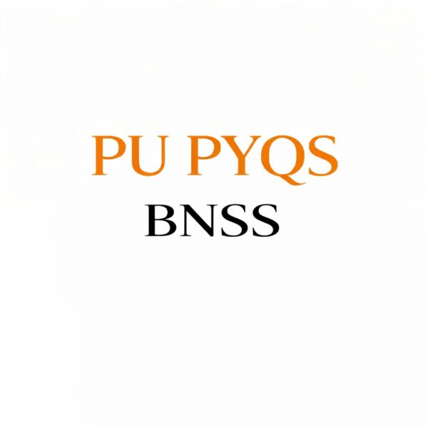 BNSS II PU PYQS