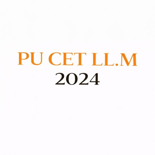 PU CET PG 2024 LL.M PYQS