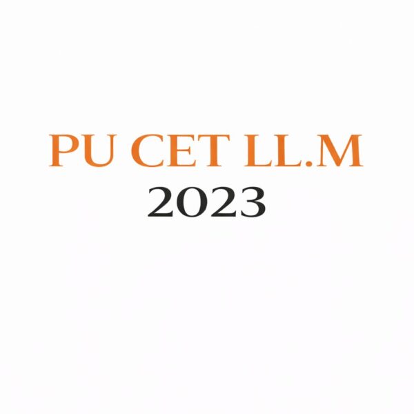 PU CET PG 2023 LL.M PYQS