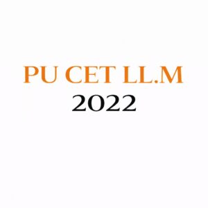 PU CET PG 2022 LL.M PYQS