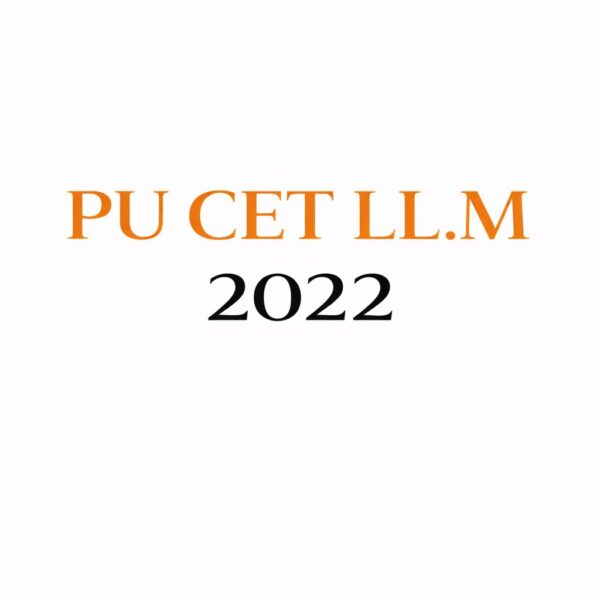 PU CET PG 2022 LL.M PYQS