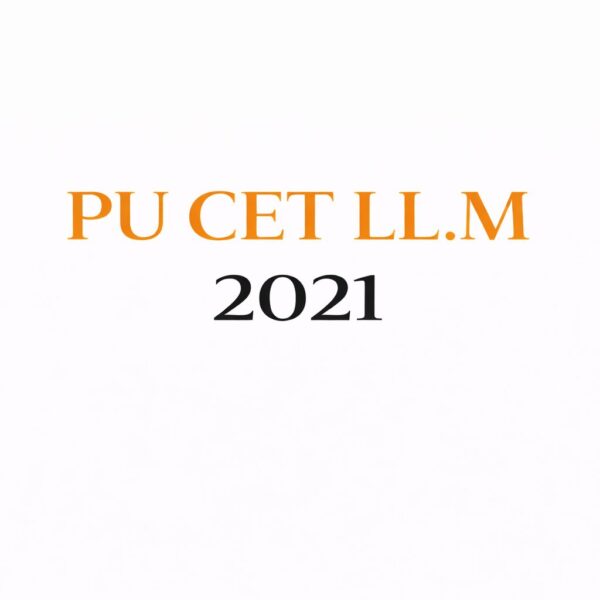 PU CET PG 2021 LL.M PYQS