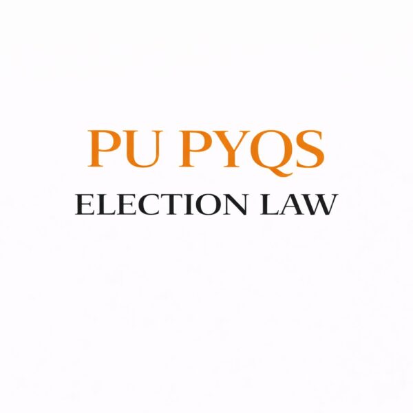 ELECTION LAW PU PYQS