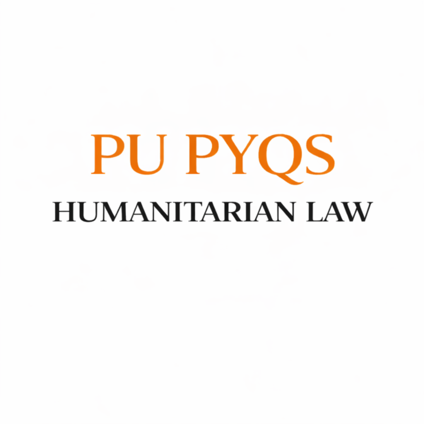 Human Rights Law PU PYQS